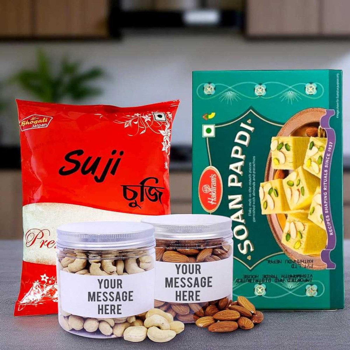 Dry Nuts & Festive Delight Gift Set - Flowers to Nepal - FTN