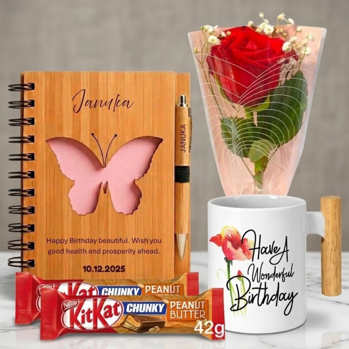 Elegant Birthday Gift Collection - Flowers to Nepal - FTN