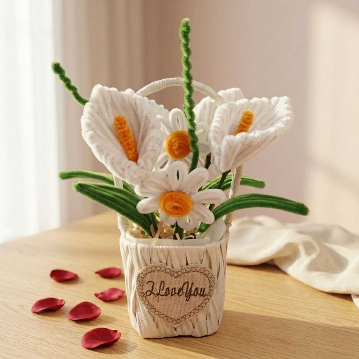 Elegant Daisy & Calla Lily Arrangement - Flowers to Nepal - FTN