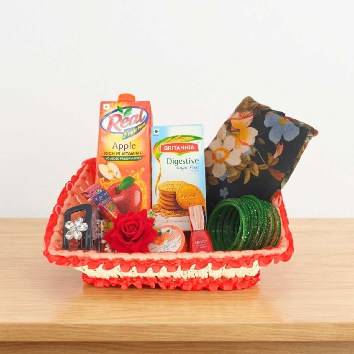 Elegant Festive Shrawan Hamper - Flowers to Nepal - FTN