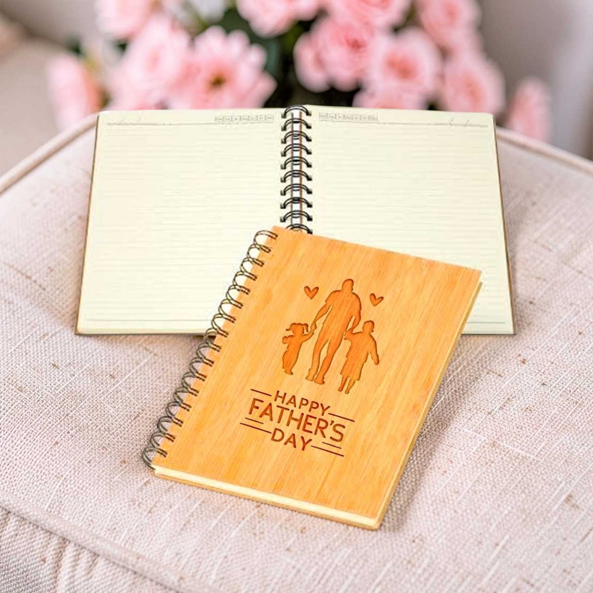 Father’s Day Gift Spiral Diary - Flowers to Nepal - FTN