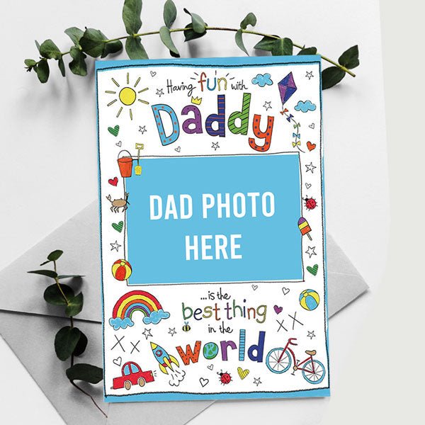 Father's Day Special Card With Your Image - Flowers to Nepal - FTN