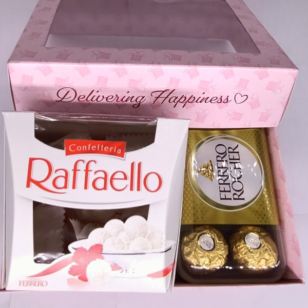 Ferrero & Raffaello Luxury Chocolate Box - Flowers to Nepal - FTN