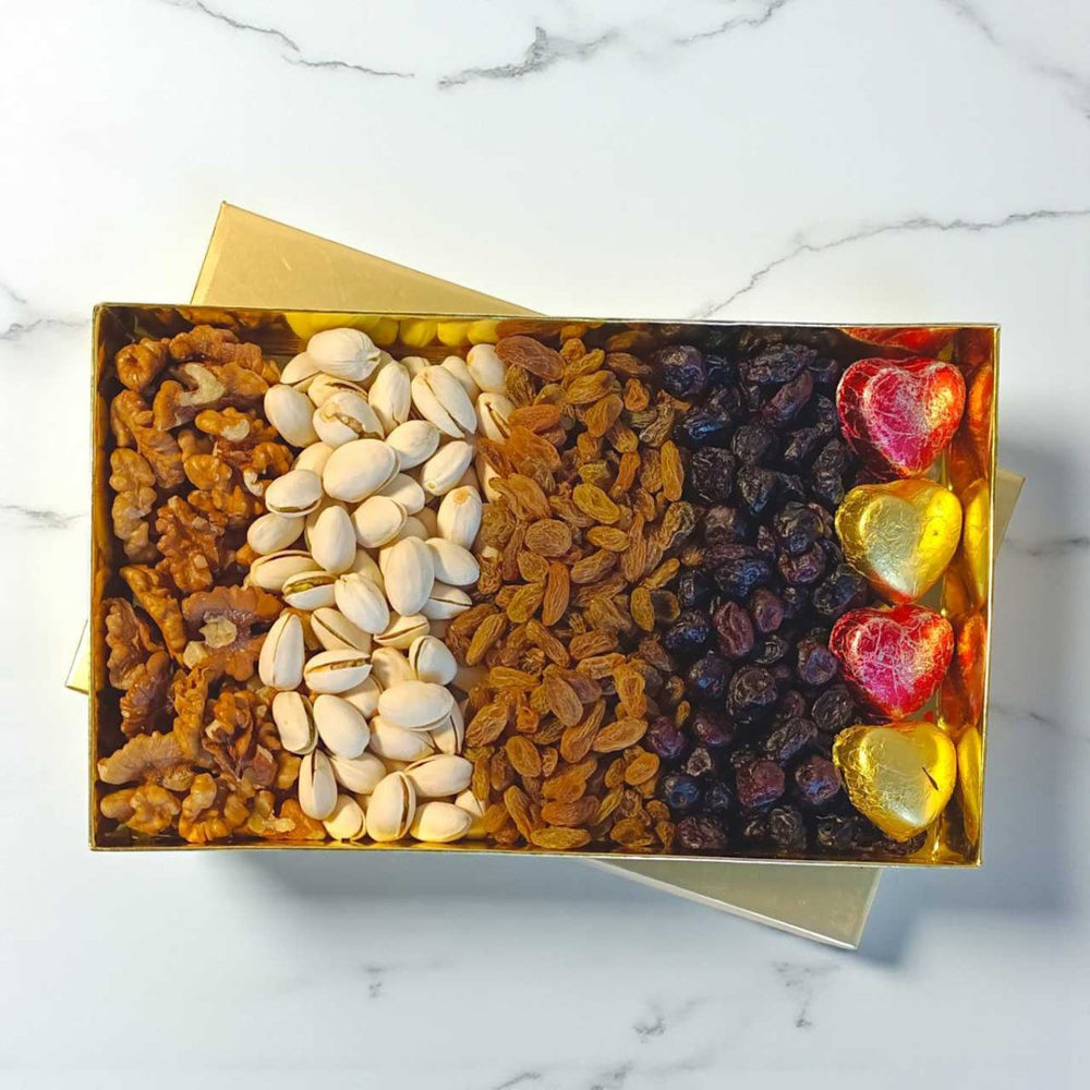 Festival Dry Nuts & Chocolates in Box - Flowers to Nepal - FTN