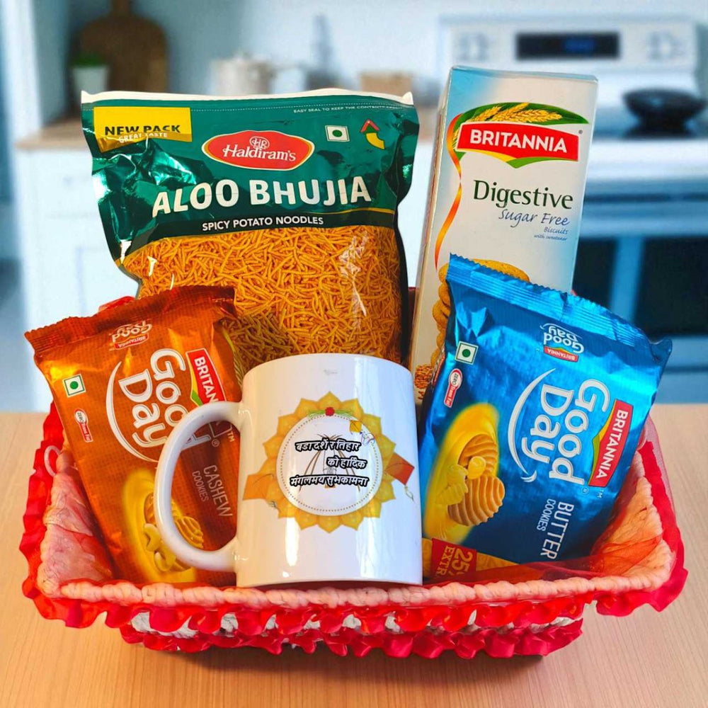 Festival Treat Basket - Flowers to Nepal - FTN