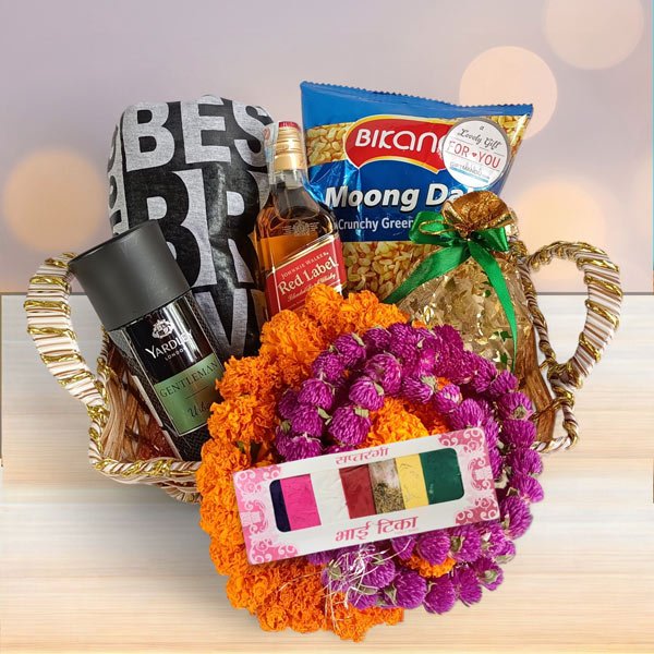 Festive Bhaitika Hamper - Flowers to Nepal - FTN