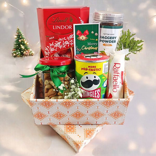 Festive Christmas Snack Box - Flowers to Nepal - FTN