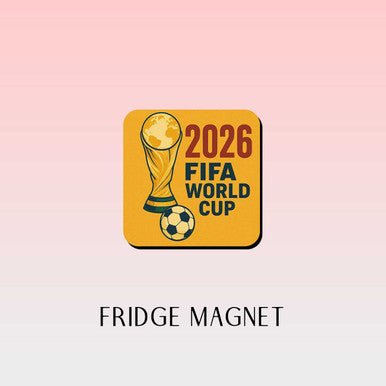 FIFA 2026 Printed Fridge Magnet - Flowers to Nepal - FTN