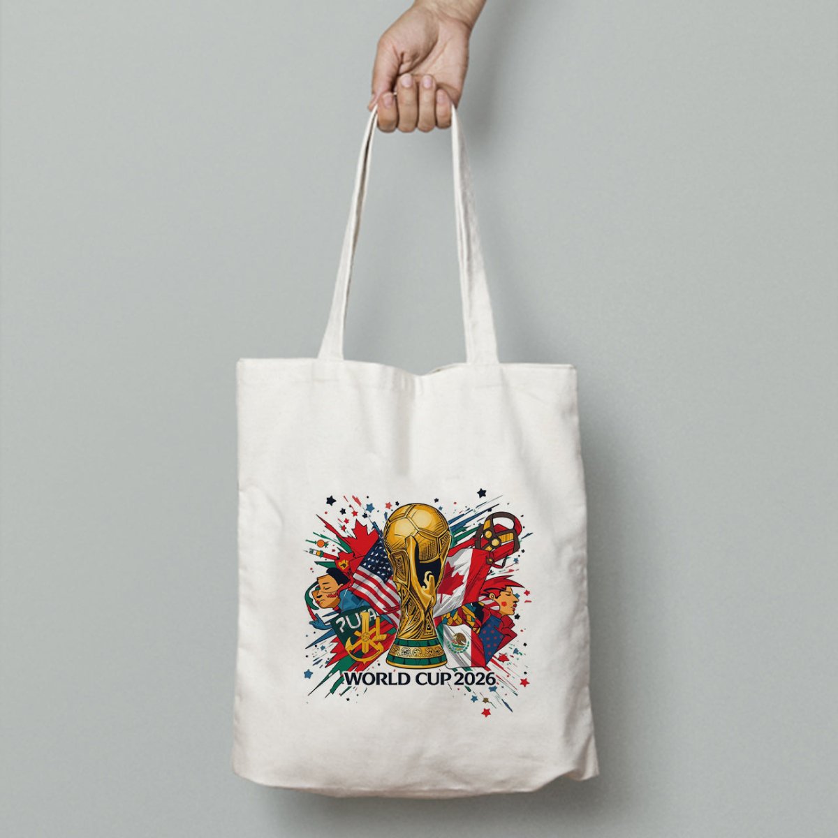 FIFA World Cup Stylish Tote Bag - Flowers to Nepal - FTN