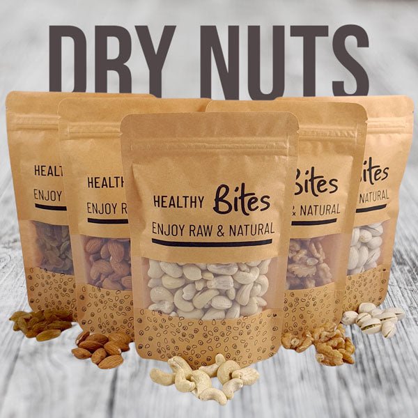 Five - Blend Mixed Nuts in a Convenient Pouch - Flowers to Nepal - FTN