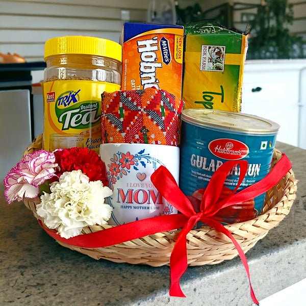 Food Basket Treats for Mom's Special Day - Flowers to Nepal - FTN