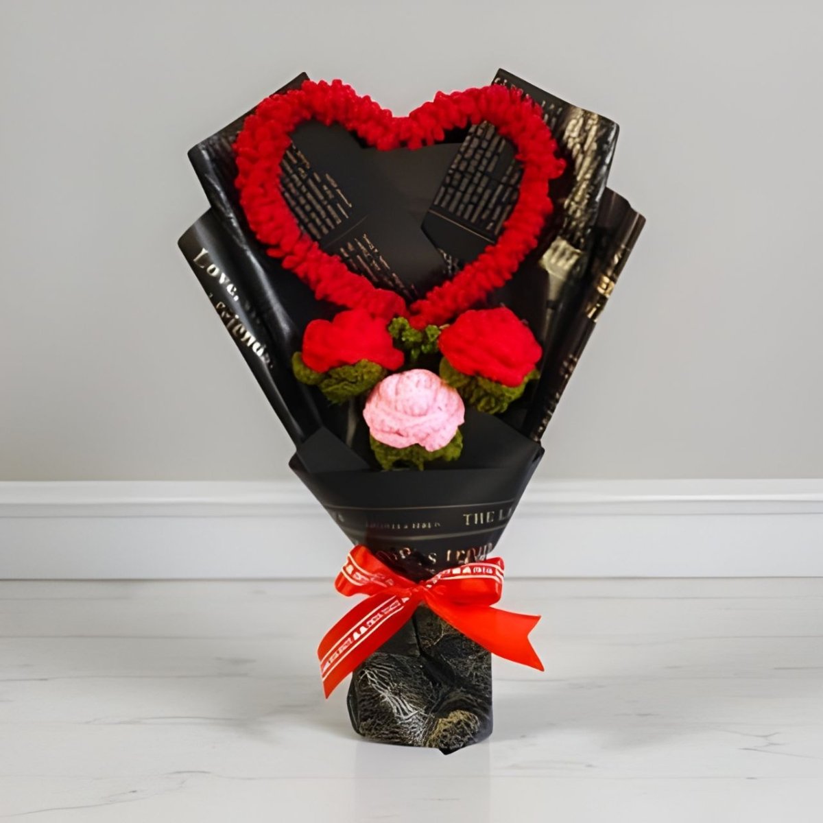 Forever Love Crochet Flowers Bouquet - Flowers to Nepal - FTN