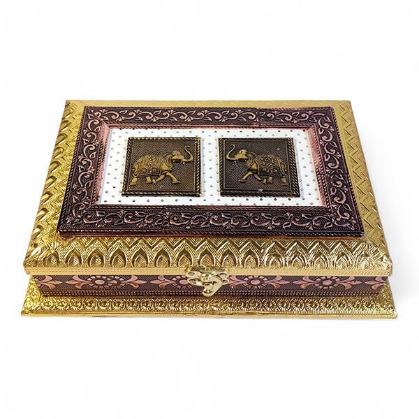 
                  
                    Four Compartment Box - Flowers to Nepal - FTN
                  
                