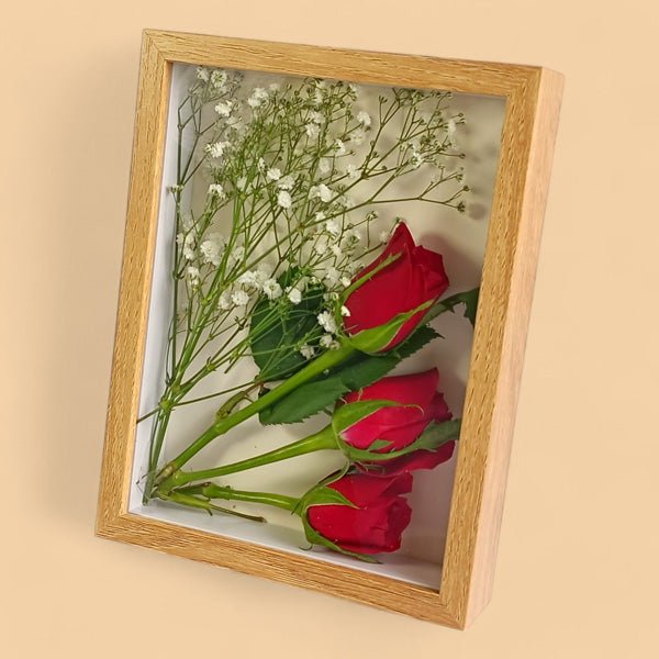 
                  
                    Framed Red Roses: A Unique Valentine's Gift - Flowers to Nepal - FTN
                  
                