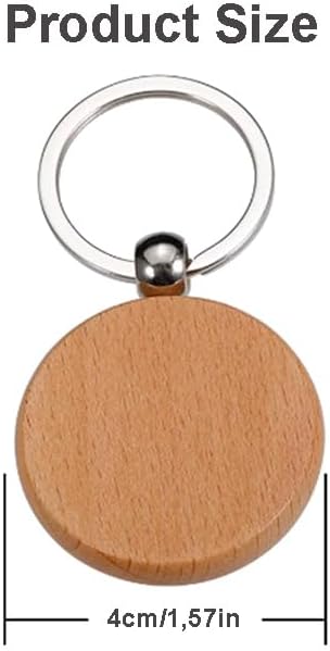 
                  
                    Free Engraving Wood Keyring with Your Name (Double Side Print) - Flowers to Nepal - FTN
                  
                