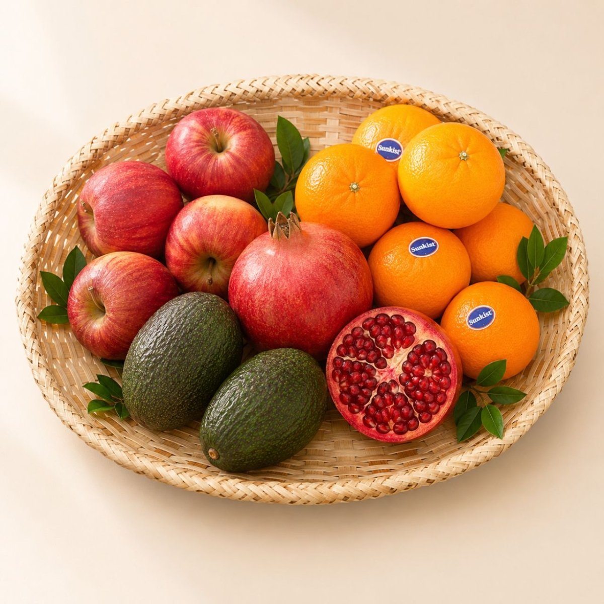 Fresh Seasonal Mix Fruits Basket – 5kg+ - Flowers to Nepal - FTN