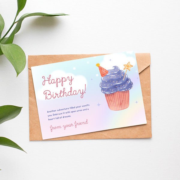 Friendship Birthday Greeting Card - Flowers to Nepal - FTN