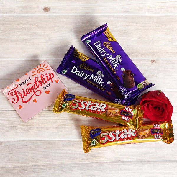 Friendship Day Special: Chocolate Combo with Rose - Flowers to Nepal - FTN