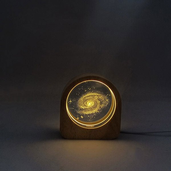 Galaxy Crystal Ball LED Night Lamp - Flowers to Nepal - FTN