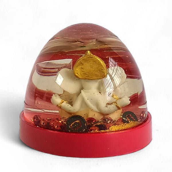 
                  
                    Ganesha Dome Shaped Paper Weight With Pen Holder - Flowers to Nepal - FTN
                  
                