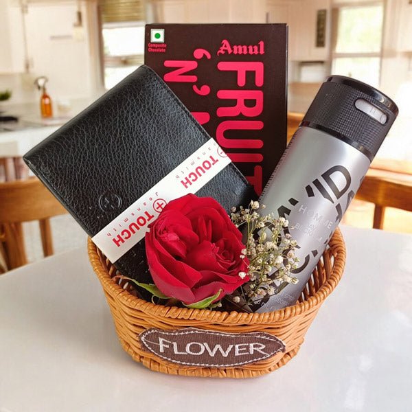 Gentleman’s Gift Hamper - Flowers to Nepal - FTN