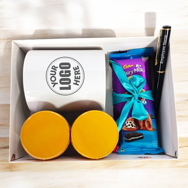 Gift Box: Mug, Chocolates, Nuts & Pen - Flowers to Nepal - FTN