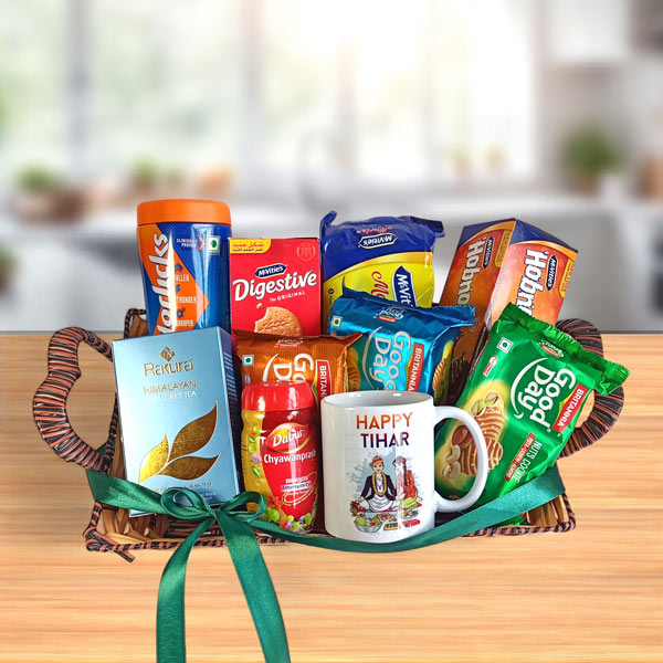 Tihar Snack Goodies Treats Basket