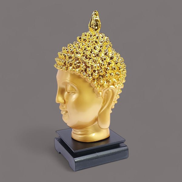 
                  
                    Golden Buddha Face Decor - Flowers to Nepal - FTN
                  
                