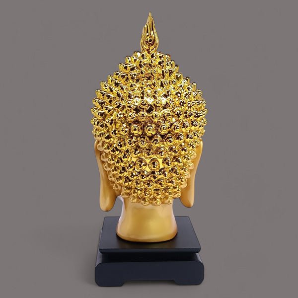 
                  
                    Golden Buddha Face Decor - Flowers to Nepal - FTN
                  
                