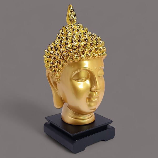 Golden Buddha Face Decor - Flowers to Nepal - FTN