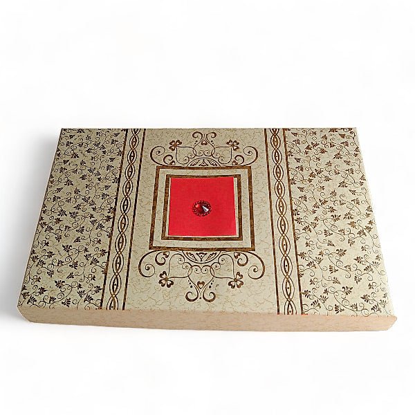 
                  
                    Golden Rectangle Shape Box ( Non - Transparent ) - Flowers to Nepal - FTN
                  
                