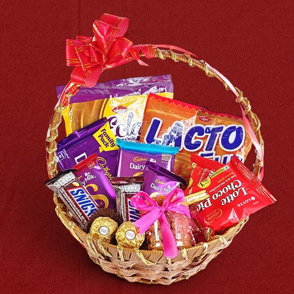 Gourmet Chocolate Gift Basket - Flowers to Nepal - FTN