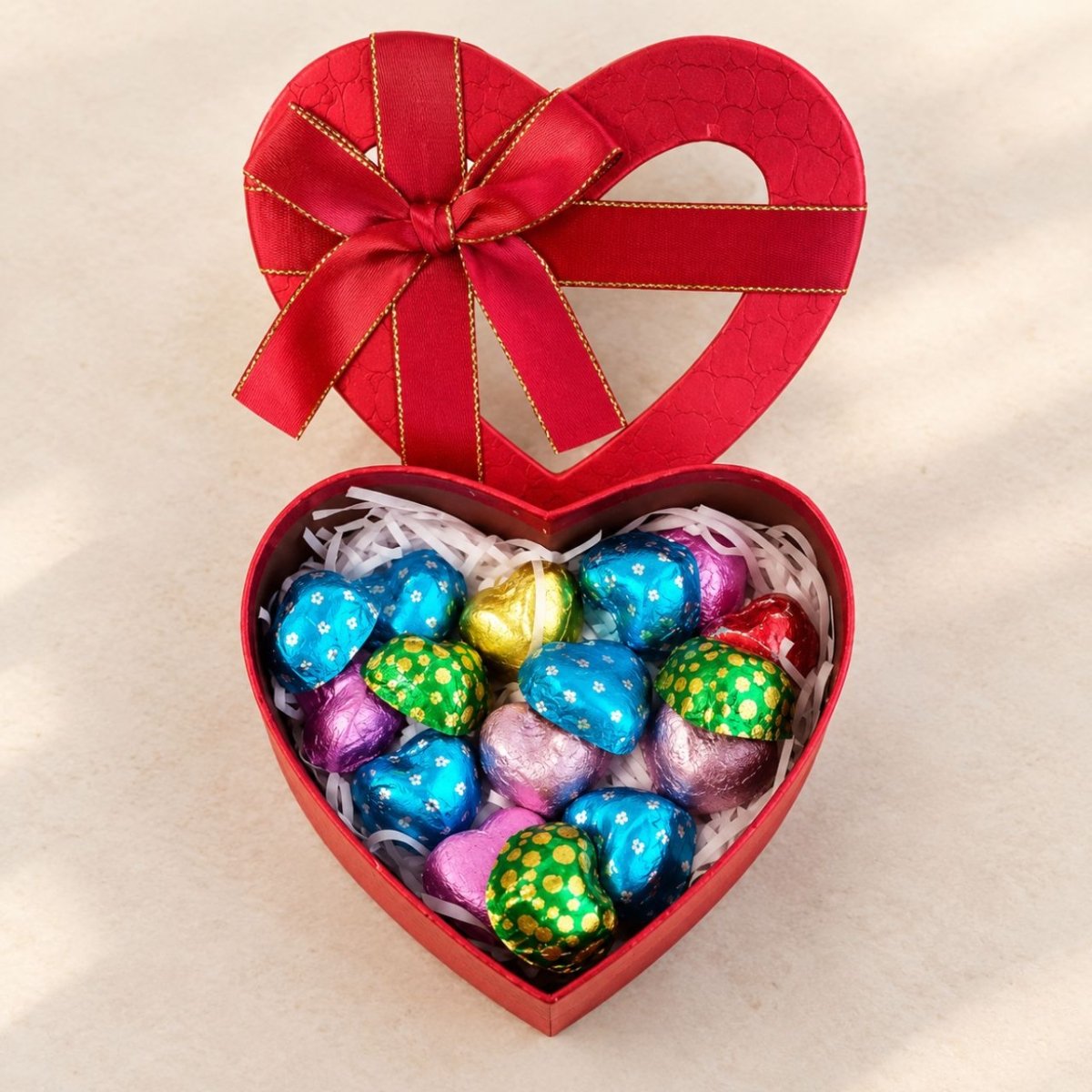Gourmet chocolate Heart Box - Flowers to Nepal - FTN
