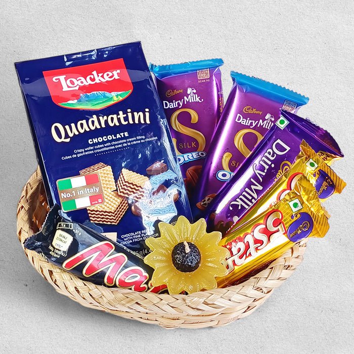 Gourmet Chocolate Treats Hamper - Flowers to Nepal - FTN