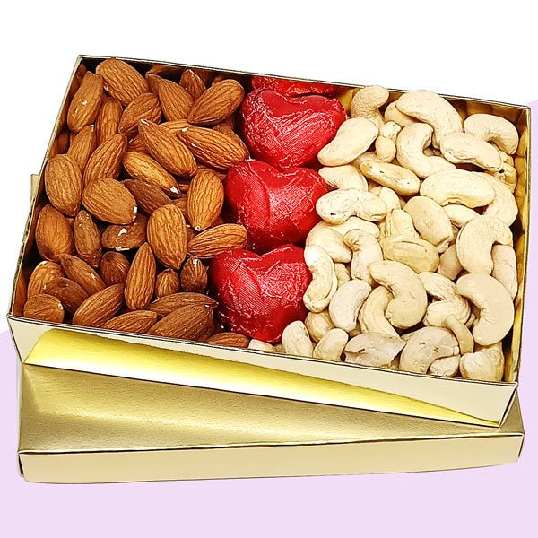 Gourmet Chocolates and Dry Nuts Box - Flowers to Nepal - FTN