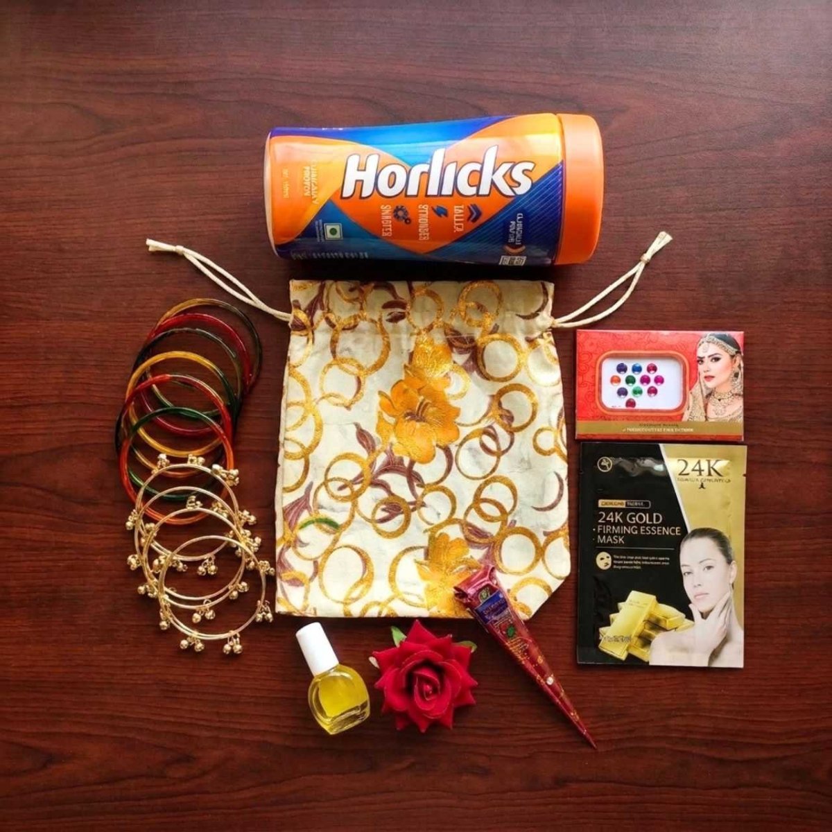 Grace & Glow Beauty Pouch - Flowers to Nepal - FTN