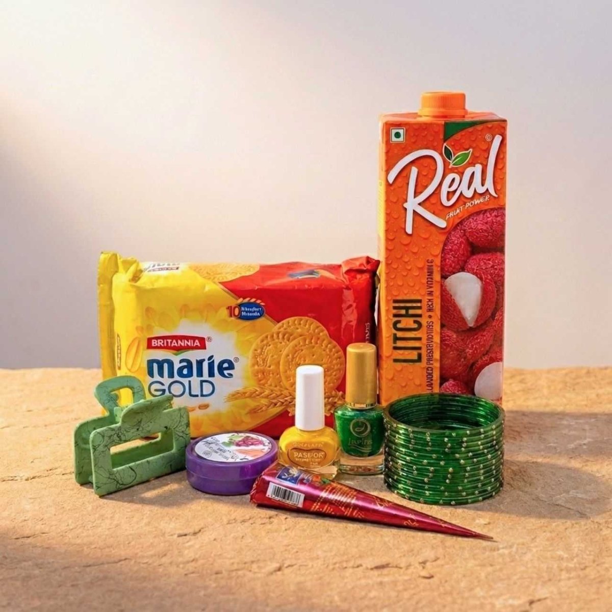 Green Bliss Gift Box - Flowers to Nepal - FTN