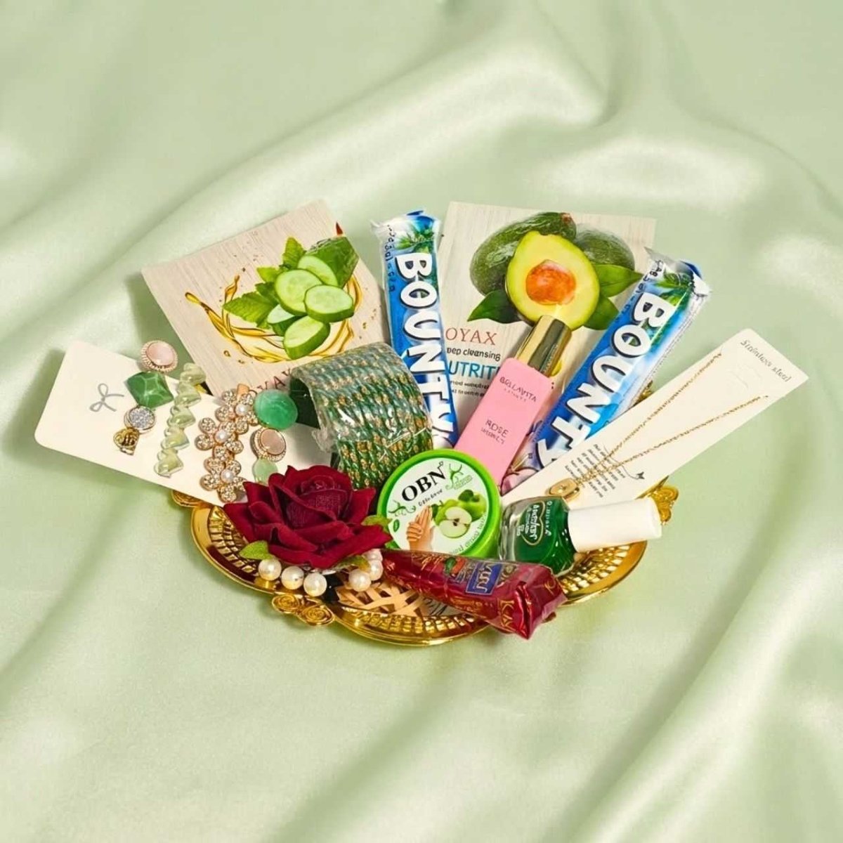 Green Elegance Beauty Basket - Flowers to Nepal - FTN