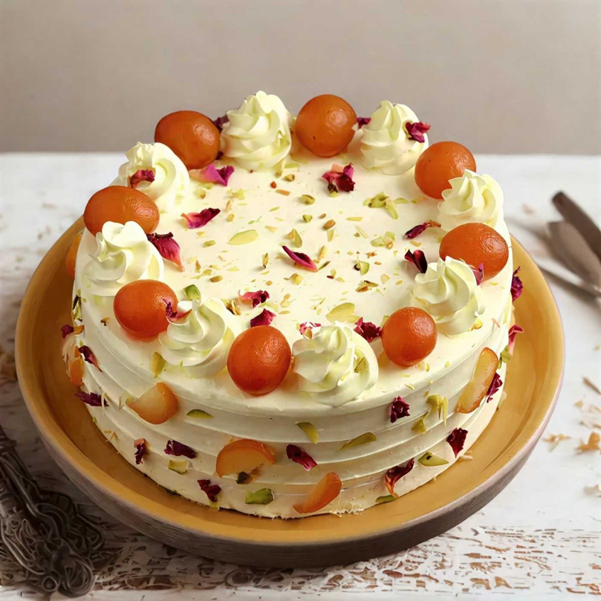 Gulab Jamun Cheese Cake (Hotel Himalaya) - Flowers to Nepal - FTN
