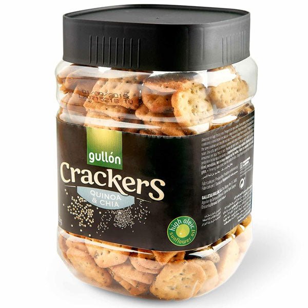 Gullon Crackers Quinoa & Chia Jar 250 g - Flowers to Nepal - FTN