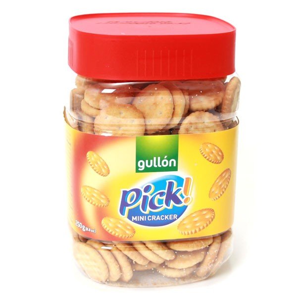 Gullon Mini Crackers Delicious Snacking Jar 250 g - Flowers to Nepal - FTN