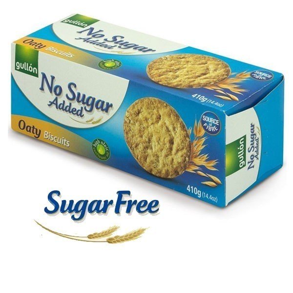 Gullon No Sugar Added Oaty Biscuits 410 g - Flowers to Nepal - FTN