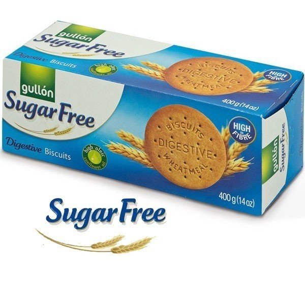 Gullon Sugar Free Digestive Biscuits 400 g - Flowers to Nepal - FTN
