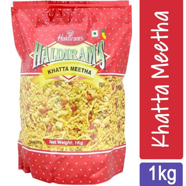 Haldiram’s Khatta Meetha Family Pack - 1kg - Flowers to Nepal - FTN