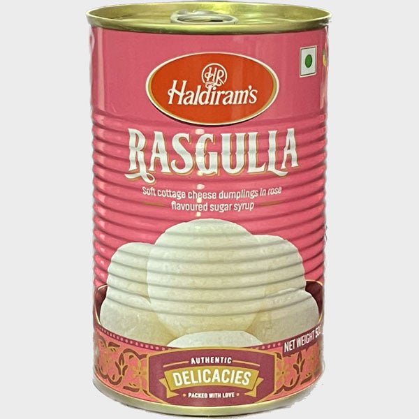 Haldiram's Rasgulla 1Kg - 25% more - Flowers to Nepal - FTN