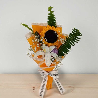 Handcrafted Crochet Flower Bunch - Flowers to Nepal - FTN
