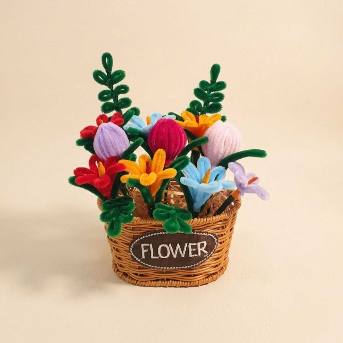 Handmade Vibrant Bloom Basket - Flowers to Nepal - FTN