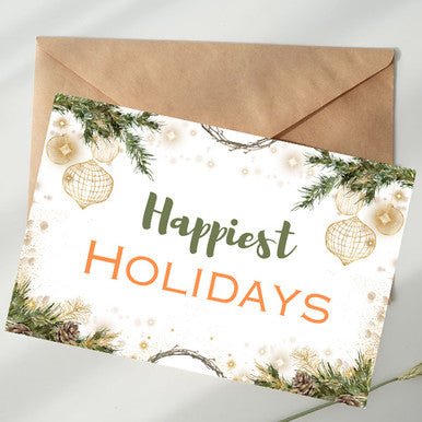 Happiest holiday Greeting Card - Flowers to Nepal - FTN