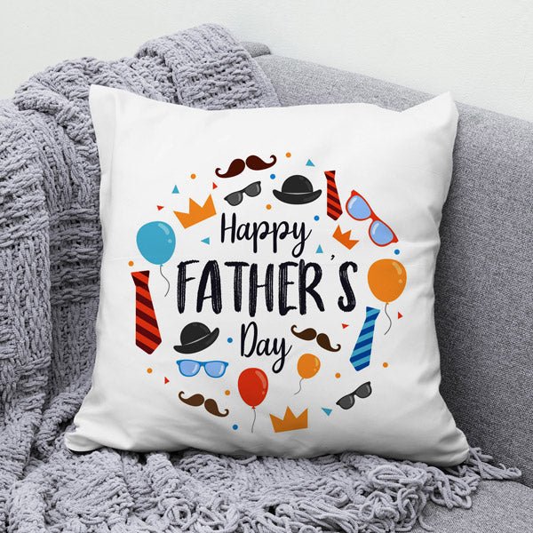 Happy Father's Day Cushion - Flowers to Nepal - FTN