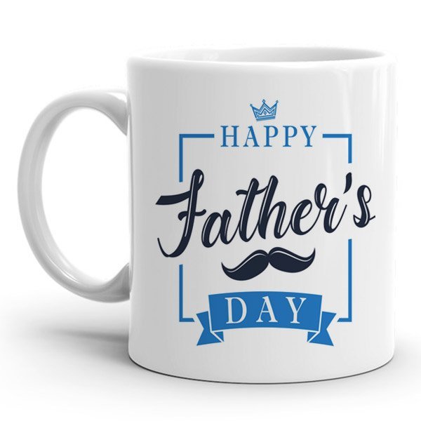 "Happy Father's Day" Printed Mug - Flowers to Nepal - FTN